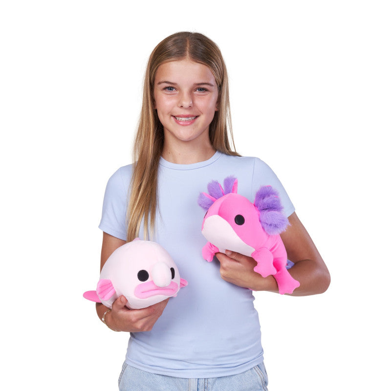 Zuru Hug-a- Lumps Painopehmolelu 30-40 cm Axolotl