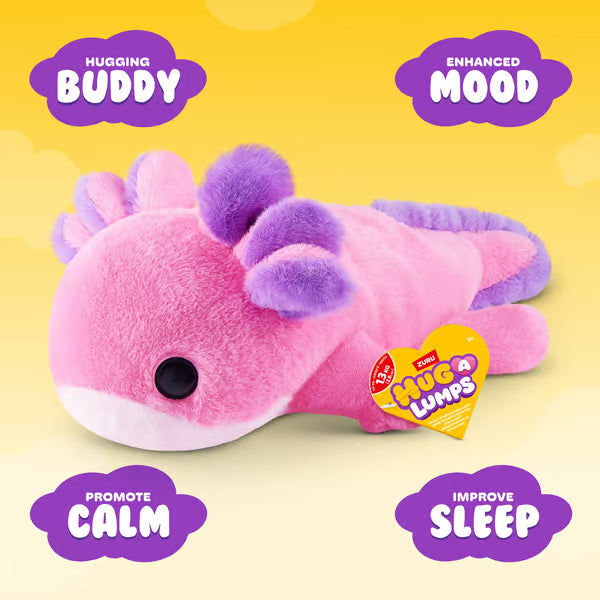 Zuru Hug-a- Lumps Painopehmolelu Aksolotli 45 cm