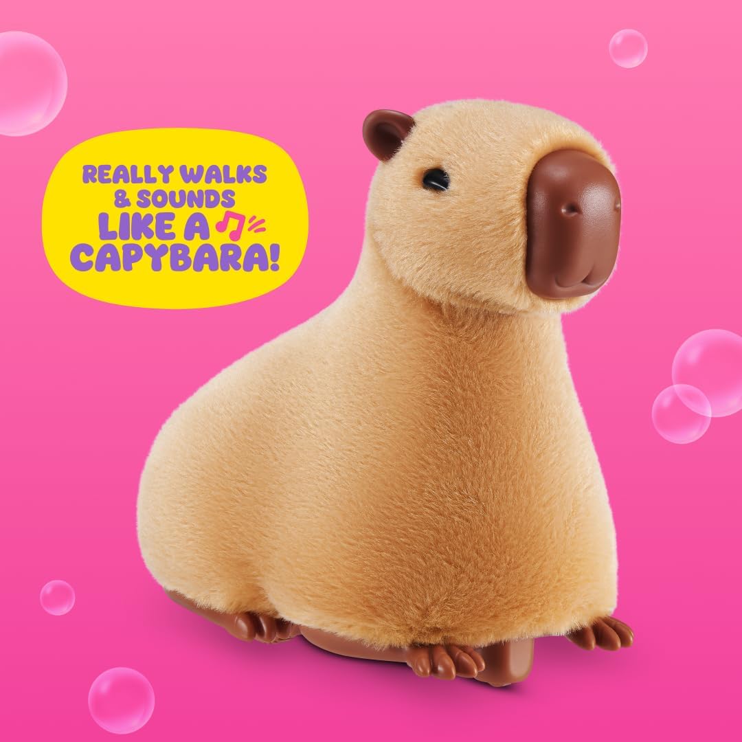 Zuru Pets Alive Mommy Cappy & Baby Surprise Interaktiivinen Capybara