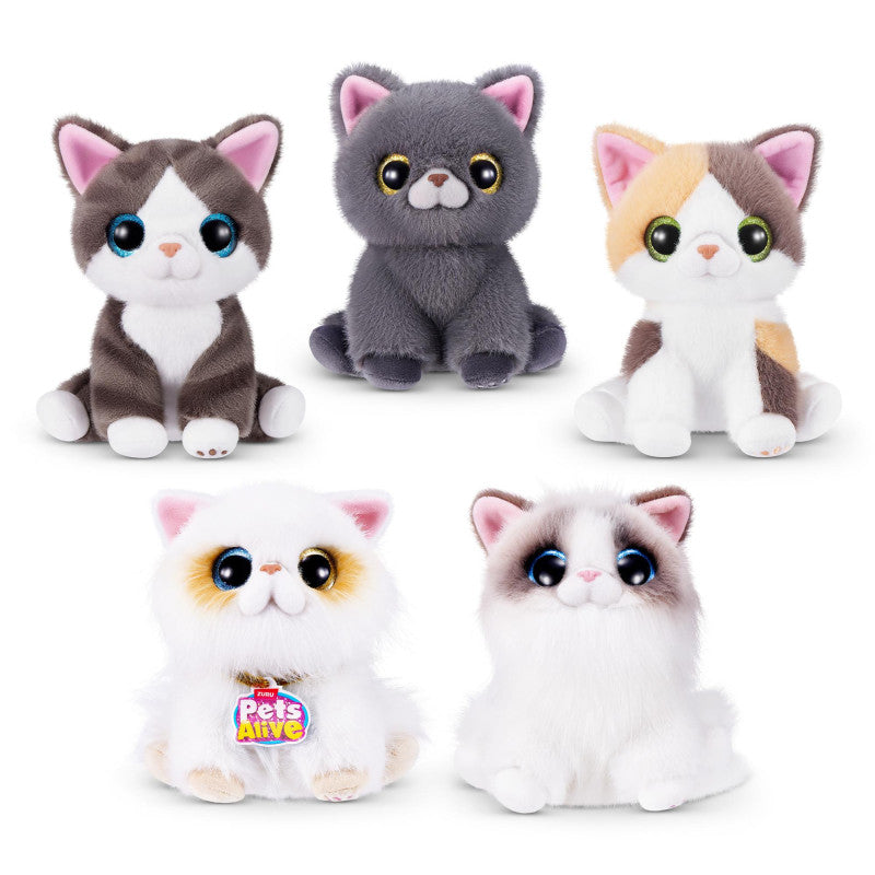 Zuru Pets Alive Smitten Kittens Interaktiivinen Yllätyskissa Series 2