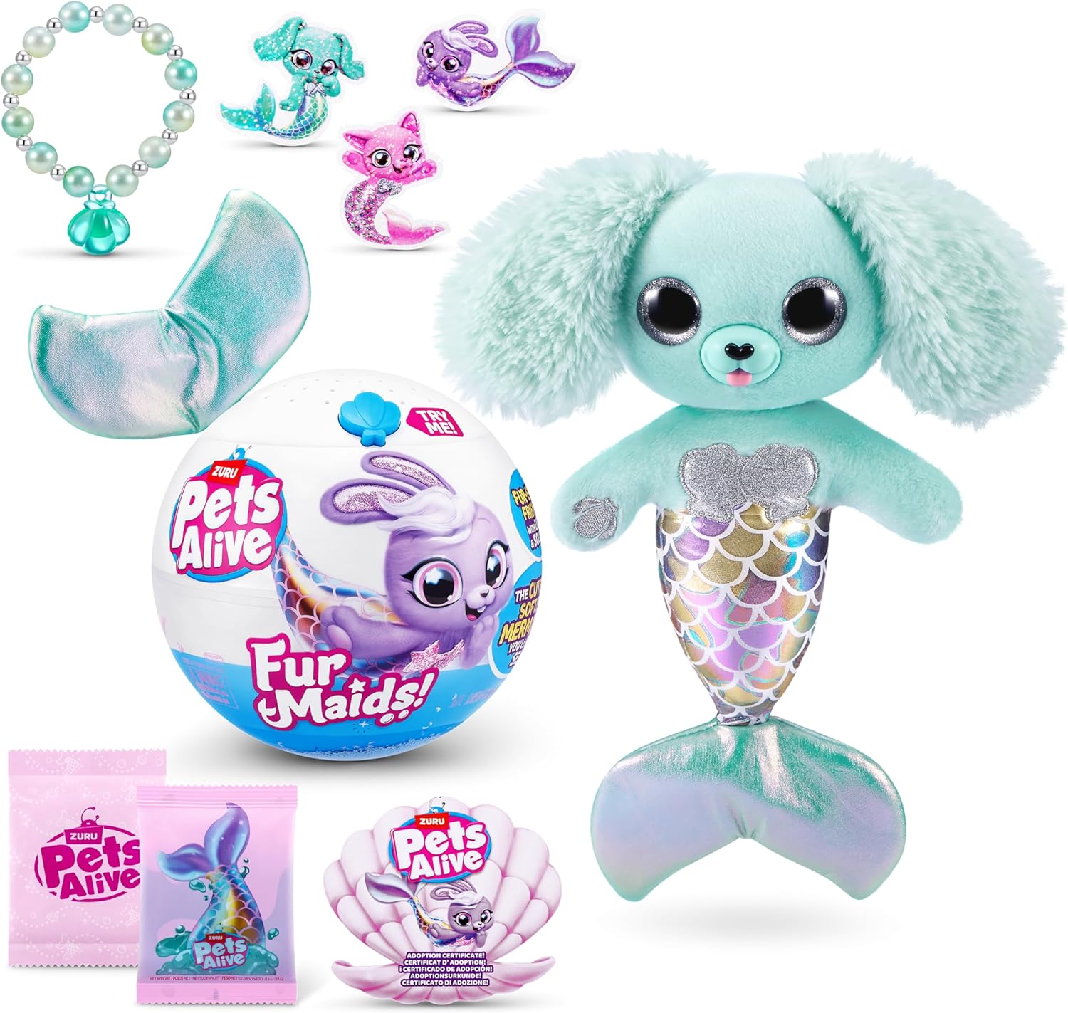 Zuru Pets Alive Yllätyspehmolelu Furmaids