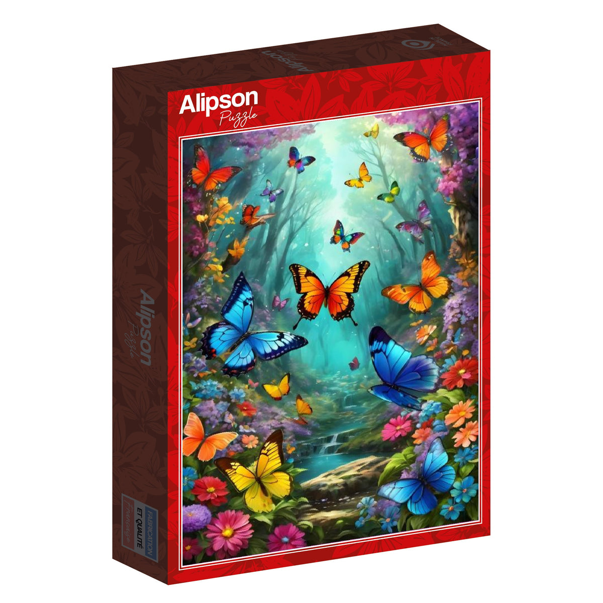 Alipson Puzzle 500 Palan Palapeli Clouds Of Butterflies