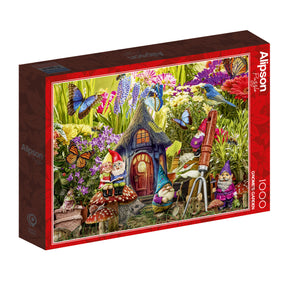 Alipson Puzzle 1000 Palan Palapeli Gnome's Garden