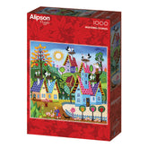 Alipson Puzzle 1000 Palan Palapeli Mustering Storkes