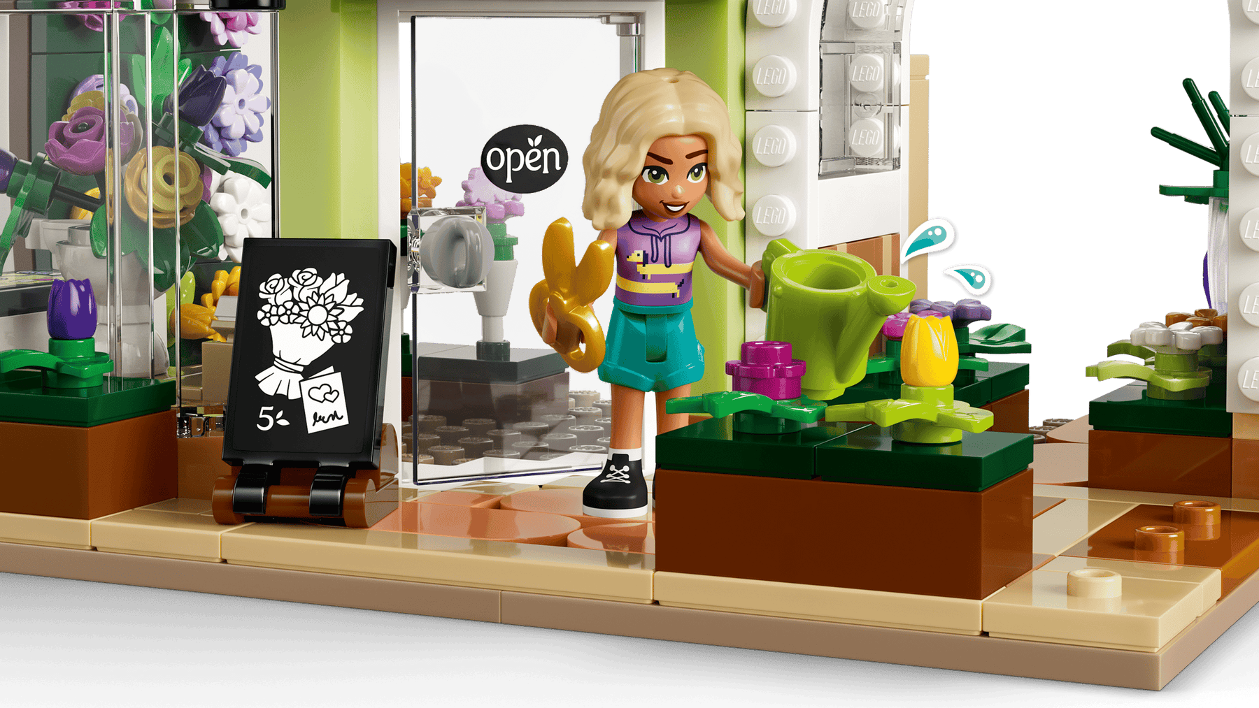 Lego Friends 42693 Luovuuden Kukkakauppa
