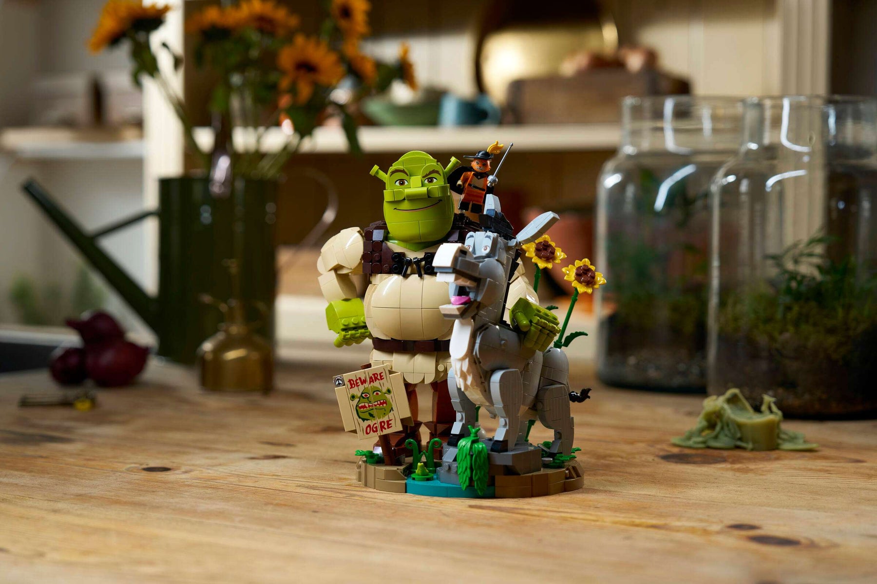 LEGO 72423 Shrek, Aasi ja Saapasjalkakissa