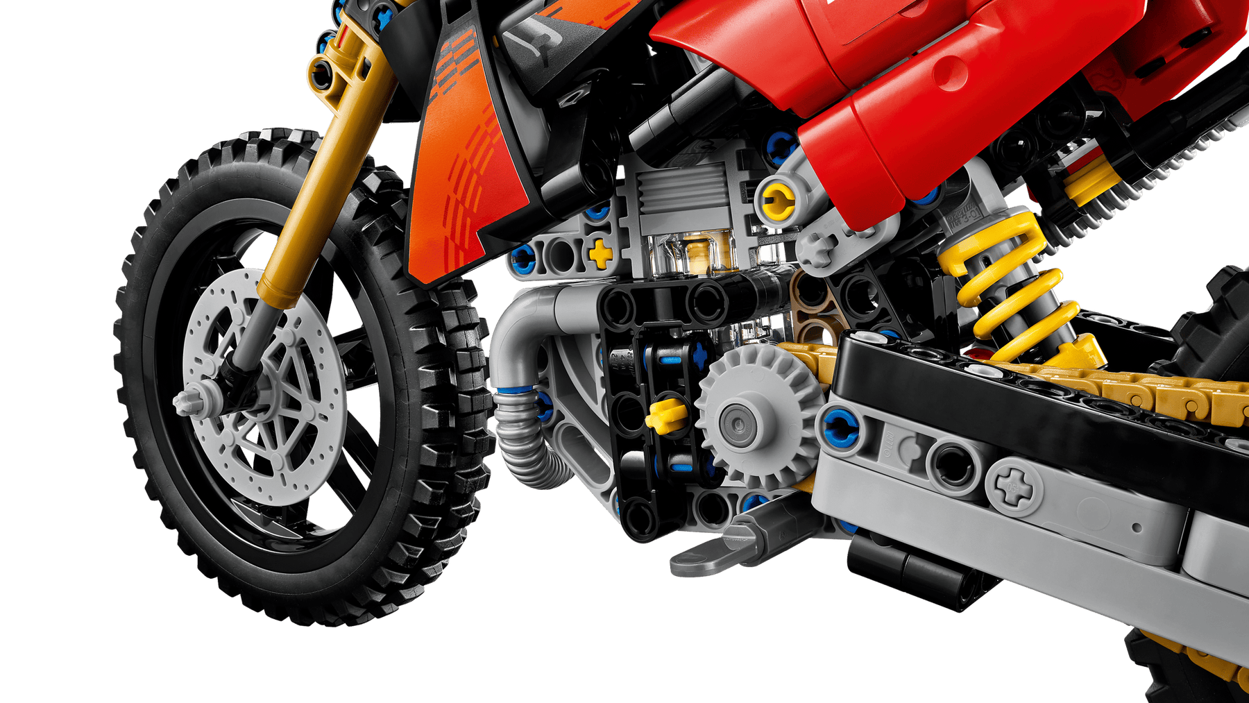 LEGO Technic 42238 Ducati Desmo450 MX Factory Moottoripyörä