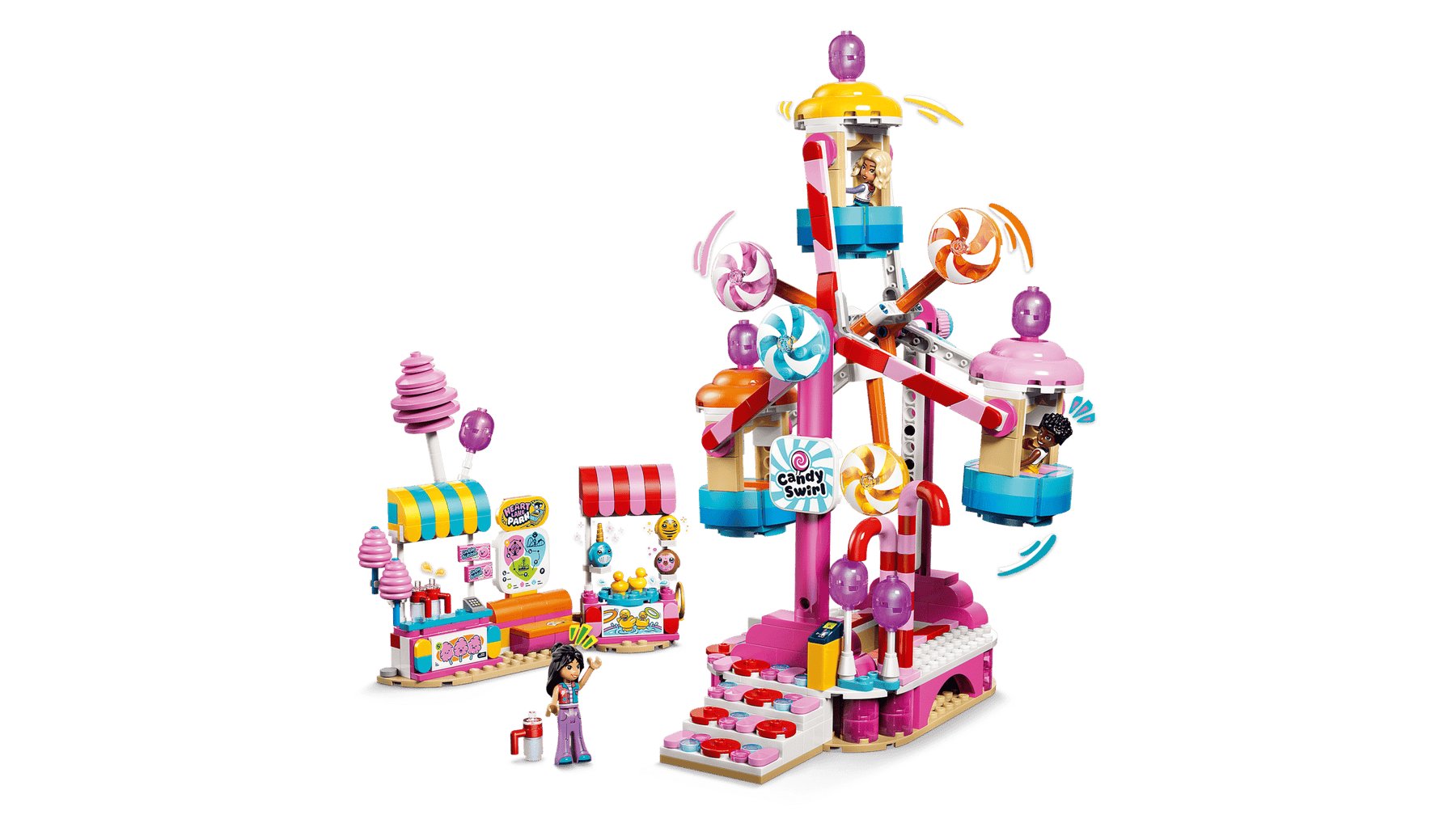 Lego Friends 42700 Karkkien ja Kuppikakkujen Koristama Maailmanpyörä