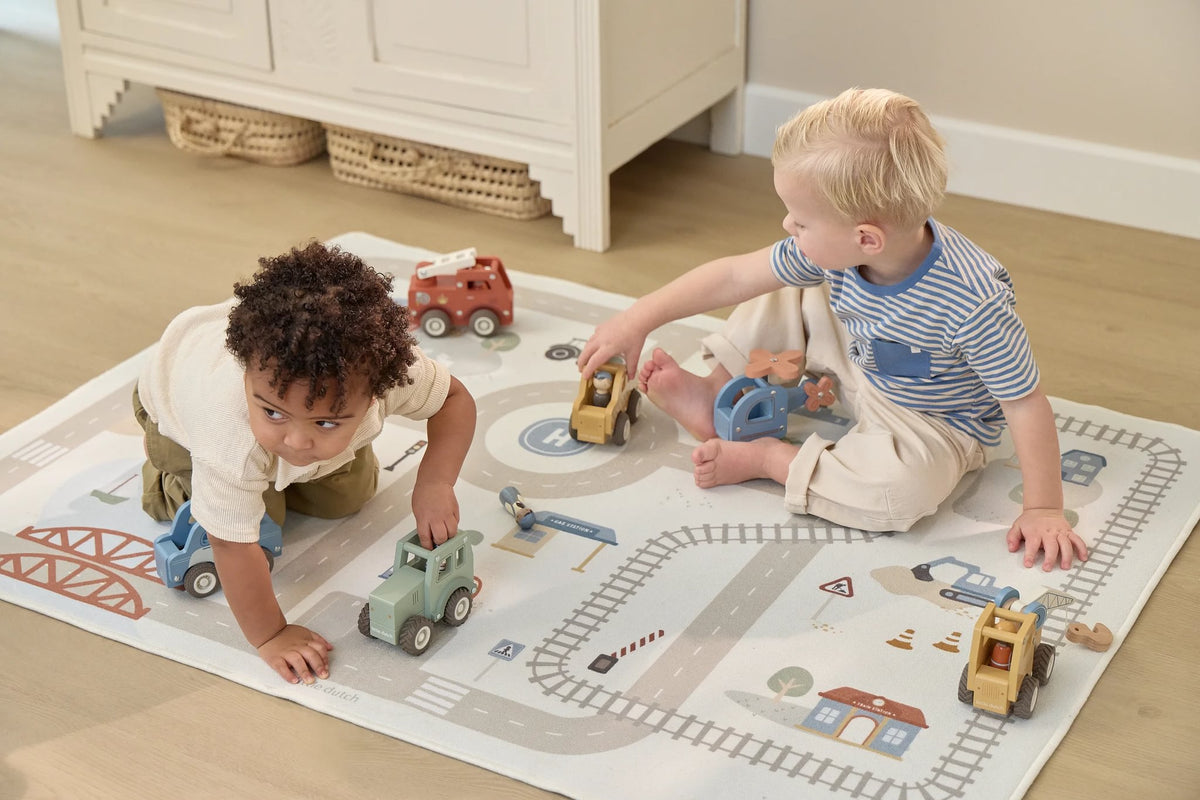 Little Dutch Auto Leikkimatto/Automatto