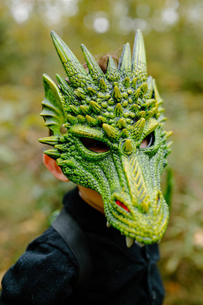 Lohikäärme Maski Vihreä