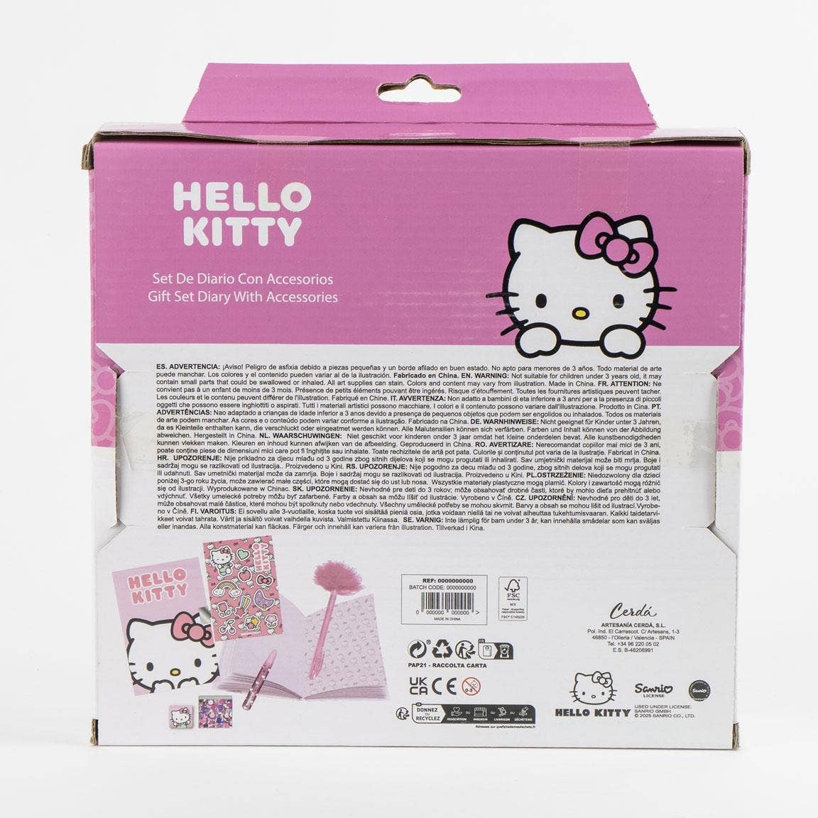 Hello Kitty Päiväkirjasetti