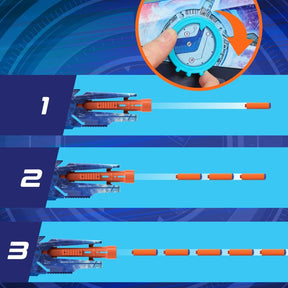 Nerf Loadout Blaster Galactic Commander Vaahtoammusasesetti