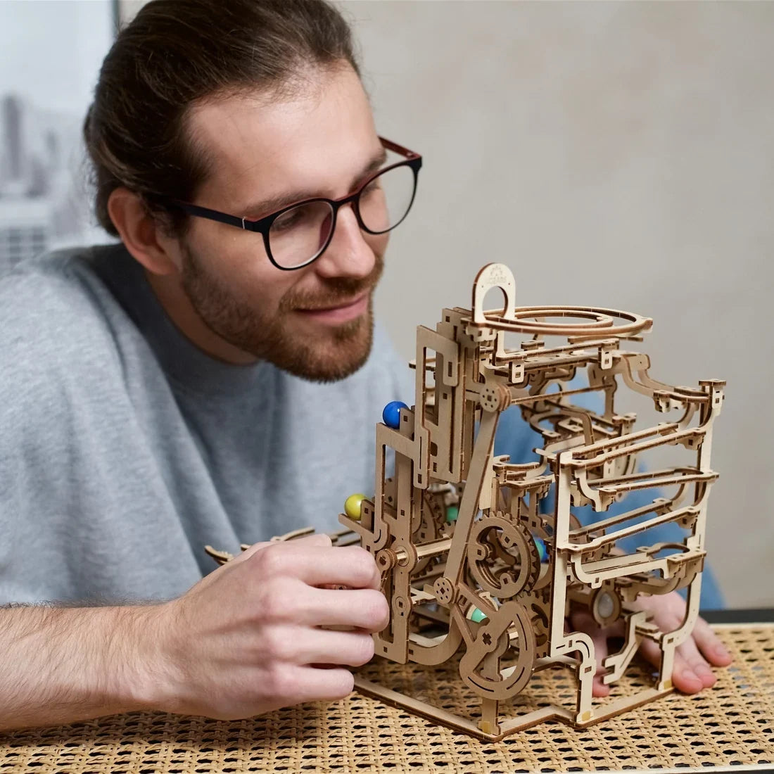 Ugears Marble Run Tiered Hoist Kuularata