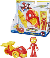 Spidey Iron Man ja Ajoneuvo