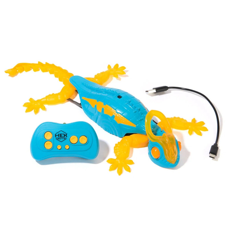 Hex Bots Radio-Ohjattava Wall Crawler Chameleon Kiipeilevä Kameleontti Turkoosi