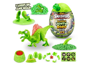 Zuru Smashers Jurassic Light Up Dino 25 Yllätystä