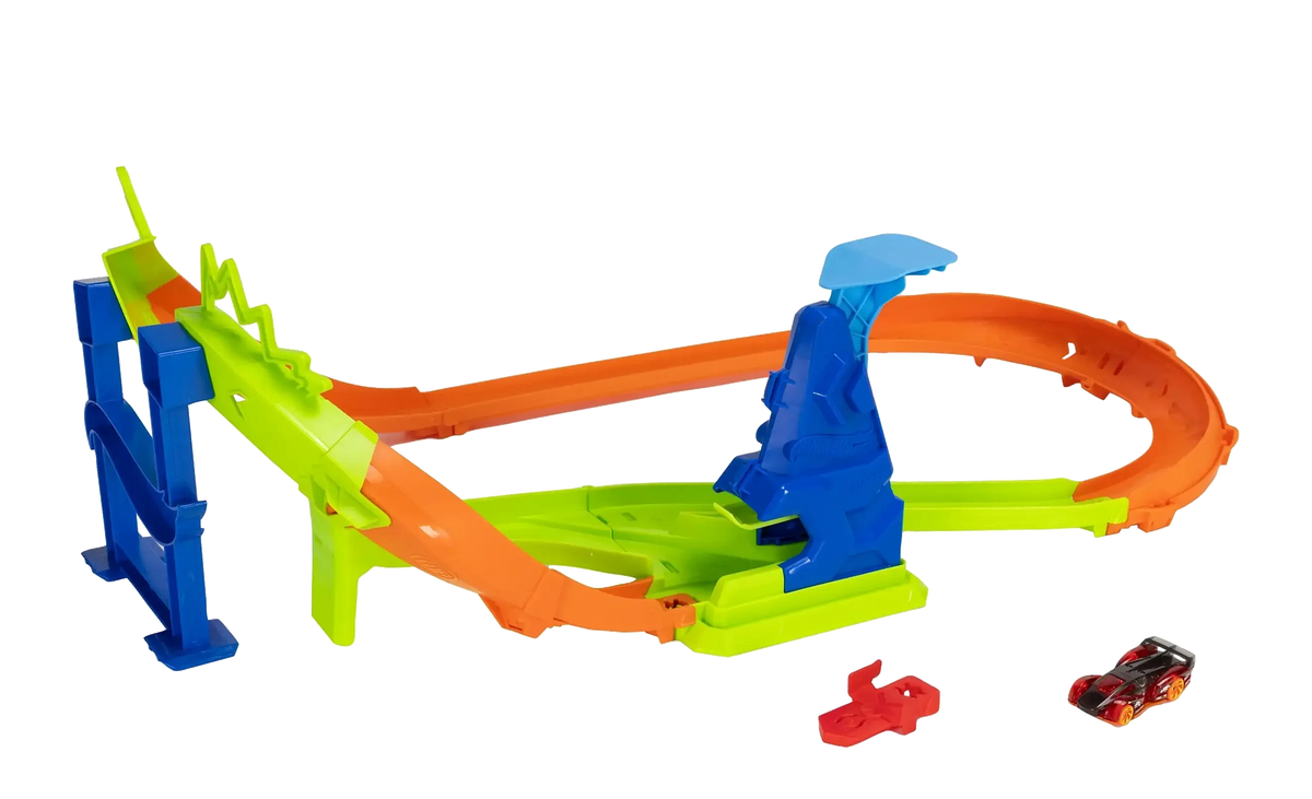 Hot Wheels Stunt Tracks Jump Circuit Speedway Autorata