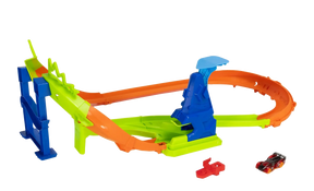 Hot Wheels Stunt Tracks Jump Circuit Speedway Autorata