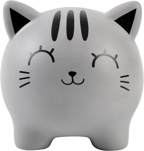 iTotal Säästöpossu 18cm Harmaa Kissa