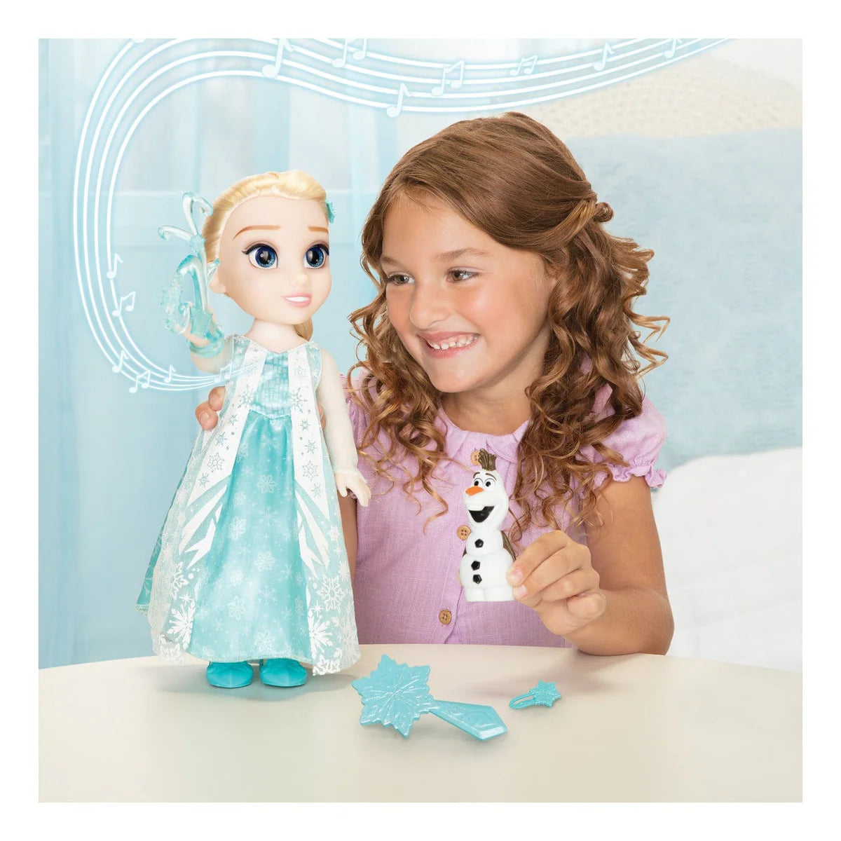 Disney Frozen Classic Feature Laulava Elsa Nukke 38cm