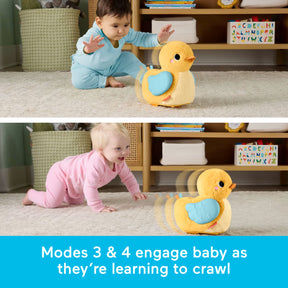Fisher-Price Flap & Follow Duck Liikkuva Ankka Konttausopetteluun/Kävelyopetteluun 