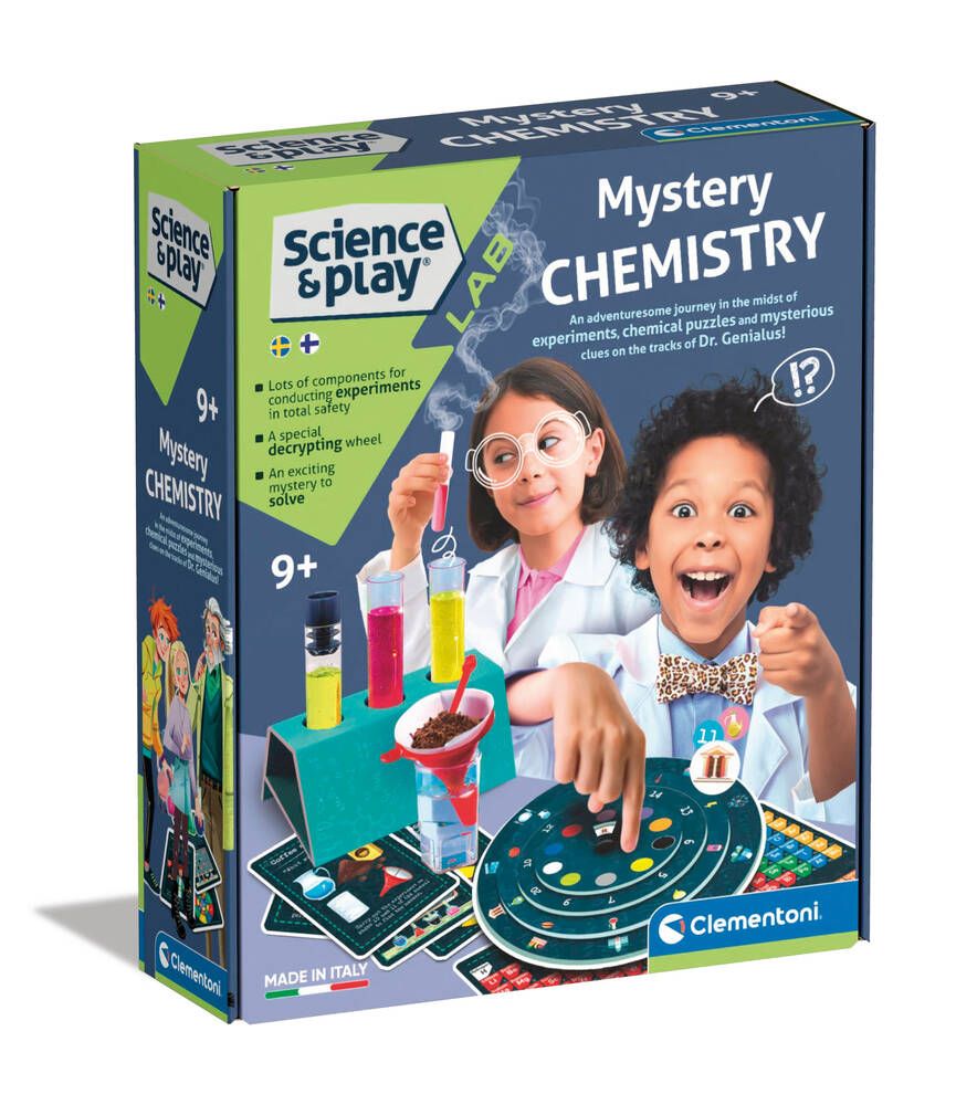 Clementoni Mystery Chemistry Mysteeri Kemistin Setti