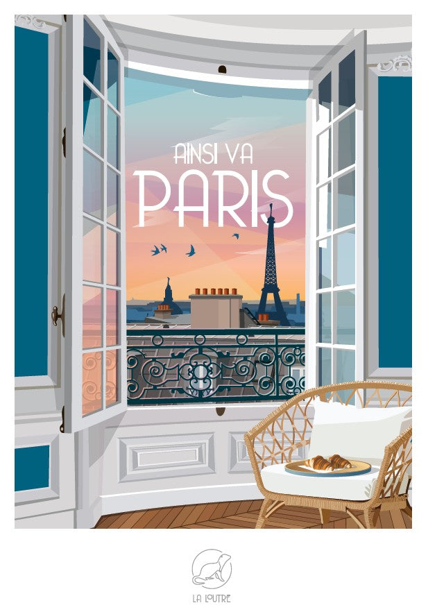 La Loutre 1000 Palan Palapeli Ainsi Va Paris