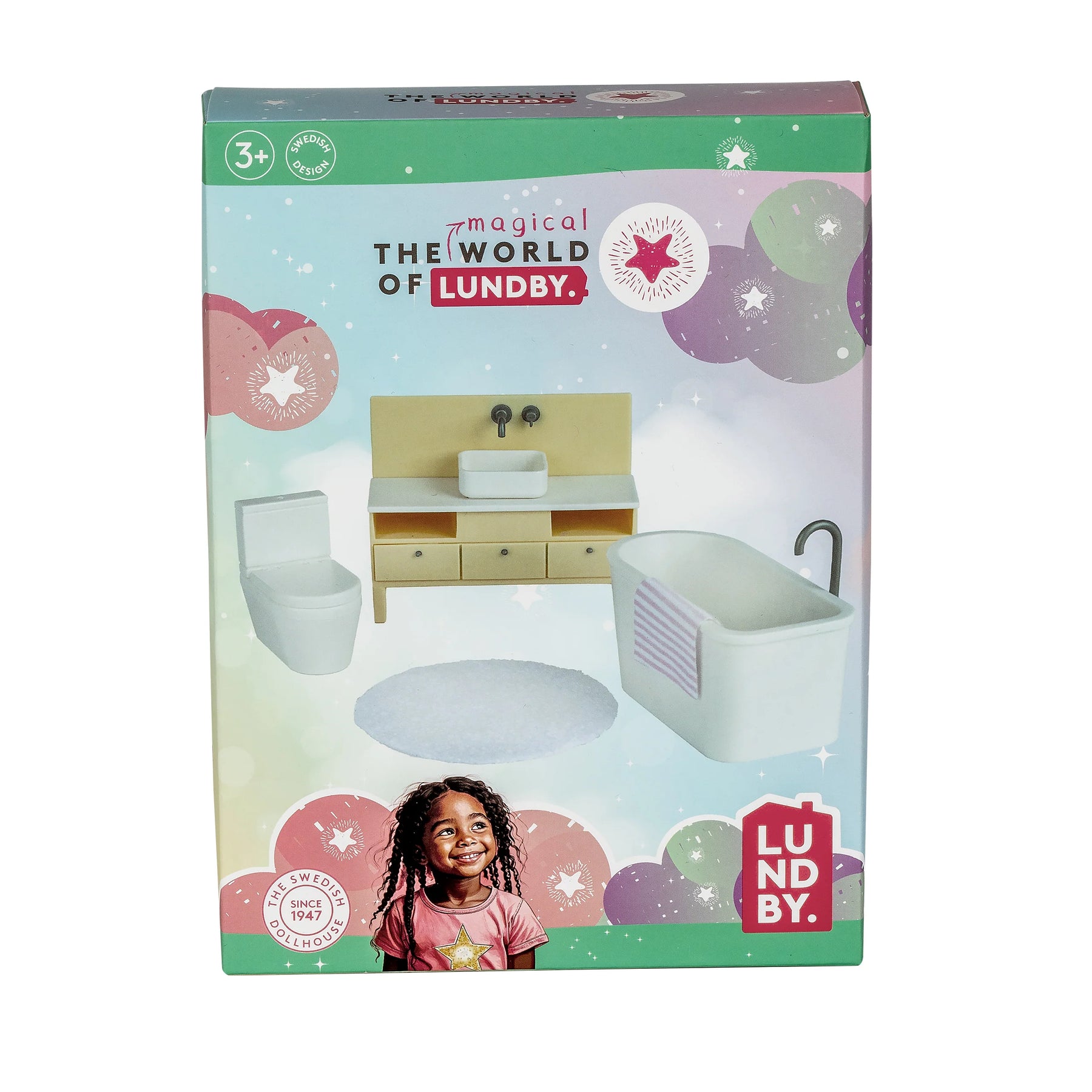 The Magical World Of Lundby BASIC Kylpyhuone