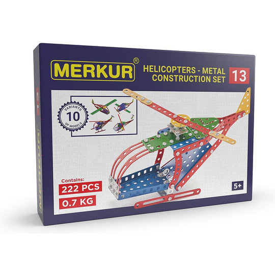 Merkur Metallinen Rakennussarja 013 Helikopteri