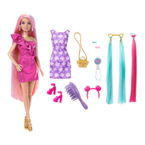 Barbie Fun and Fancy Totally Hair Nukke Vaaleatukkainen
