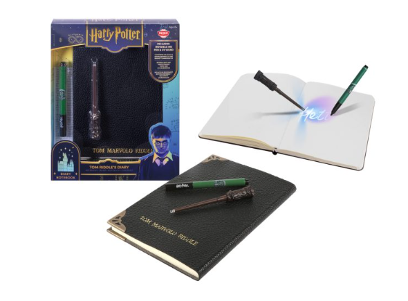 Tom Valedron/Tom Riddlen Päiväkirja, Kynä ja Taskulamppu