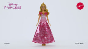 Disney Prinsessa Aurora 30cm Muuntautuvalla Mekolla