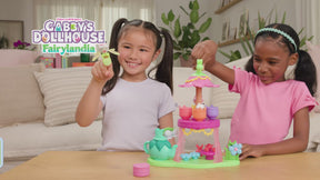 Gabby's Dollhouse Fairylandia Flutterific Tea Party Teehetki Leikkisetti