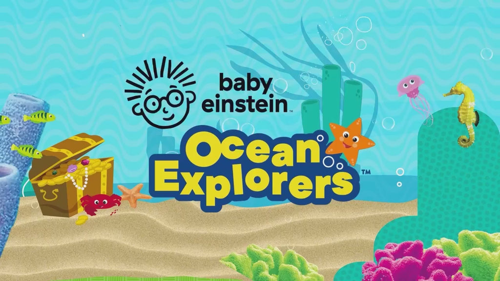 Baby Einstein Ocean Explorers Go Opus Go Liikkuva Mustekala Äänillä ja Valoilla