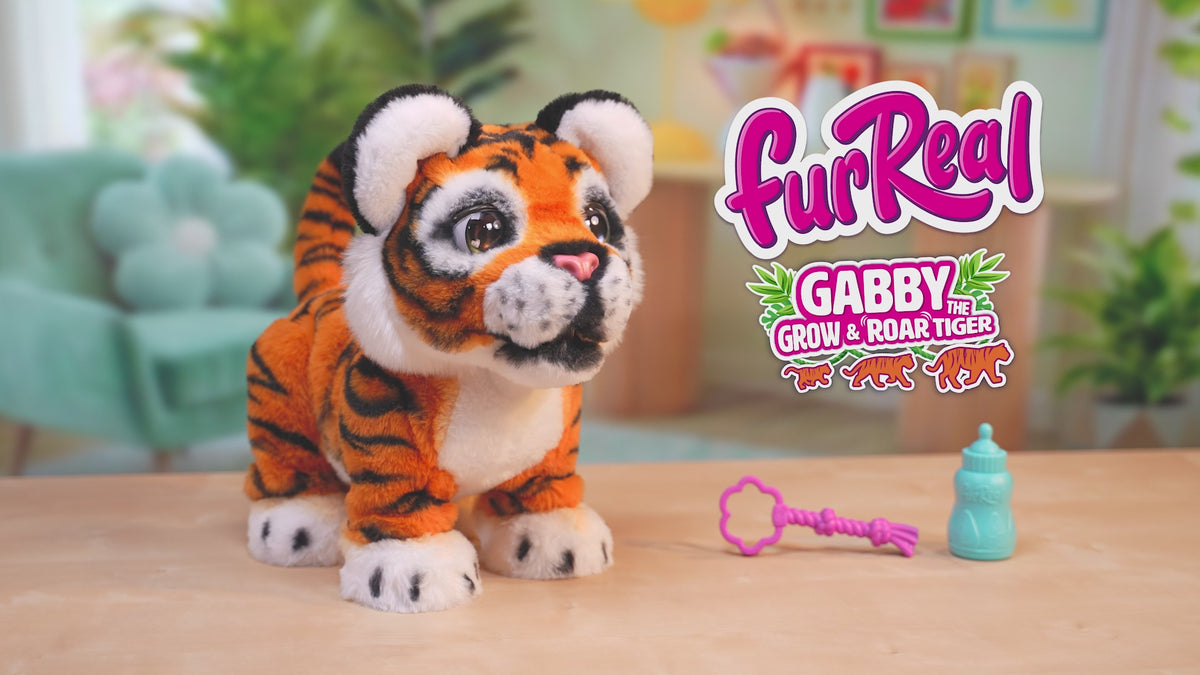 FurReal Gabby The Grow And Roar Tiger Kasvava Interaktiivinen Tiikeri