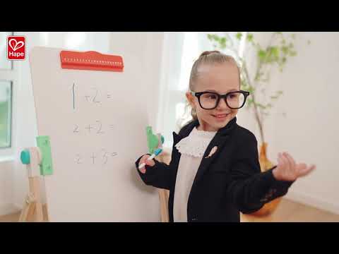 Hape Käännettävä Lasten Piirustusteline Tarvikkeilla