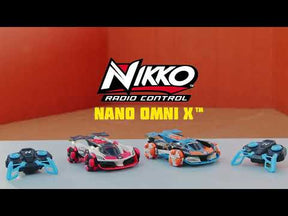 Nikko Nano X Omni Radio Ohjattava Auto - Galactic Red 20cm