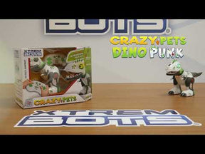 Xtreme Bots Crazy Pets Dino Punk Interaktiivinen Dinosaurus