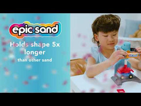 Epic Sand Muovailtava Taikahiekka Keltainen ja Muotti