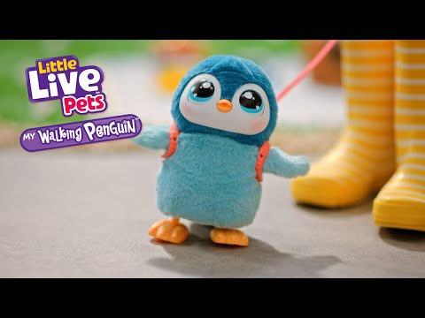 Little Live Pets My Walking Penguin Waddles Interaktiivinen Kävelevä Pingviini