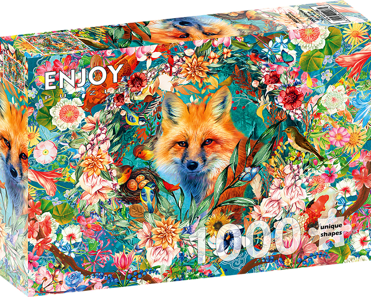 Enjoy Puzzle 1000 Palan Palapeli Miss Foxy