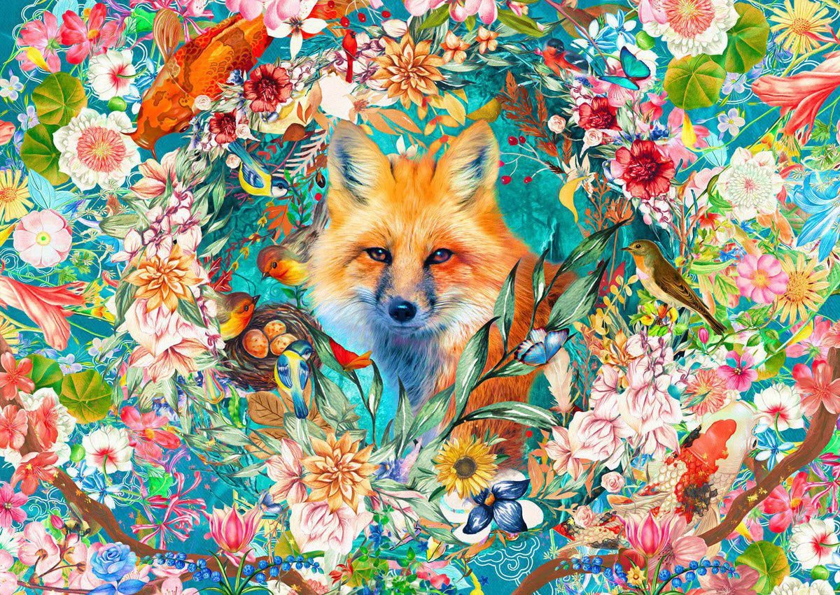 Enjoy Puzzle 1000 Palan Palapeli Miss Foxy