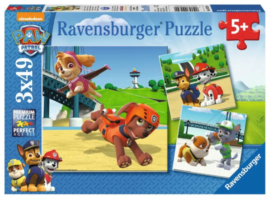 Ravensburger 3x49 Palan Palapeliä Ryhmä Hau