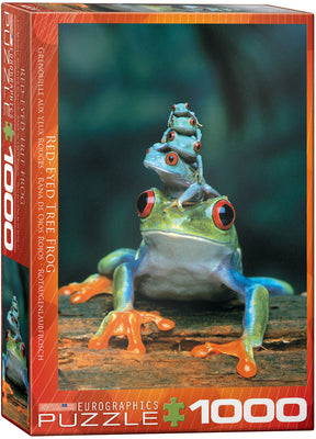 Eurographics 1000 Palan Palapeli Red-Eyed Tree Frog