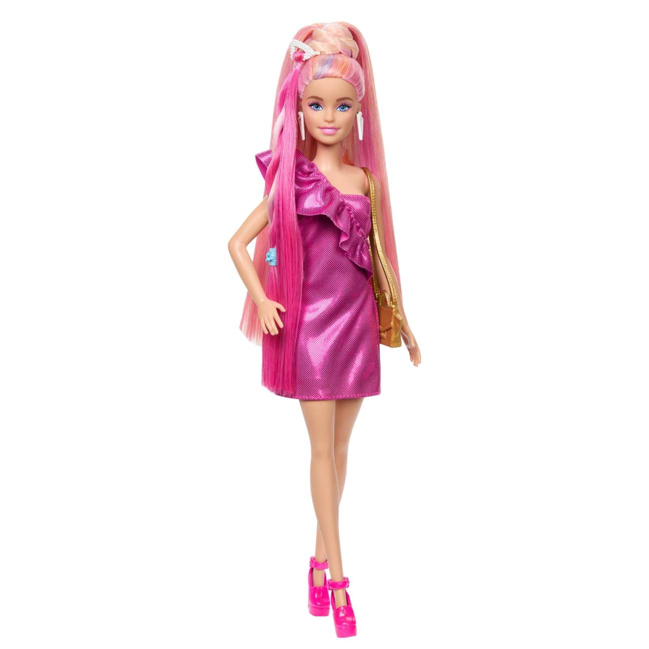 Barbie Fun and Fancy Totally Hair Nukke Vaaleatukkainen