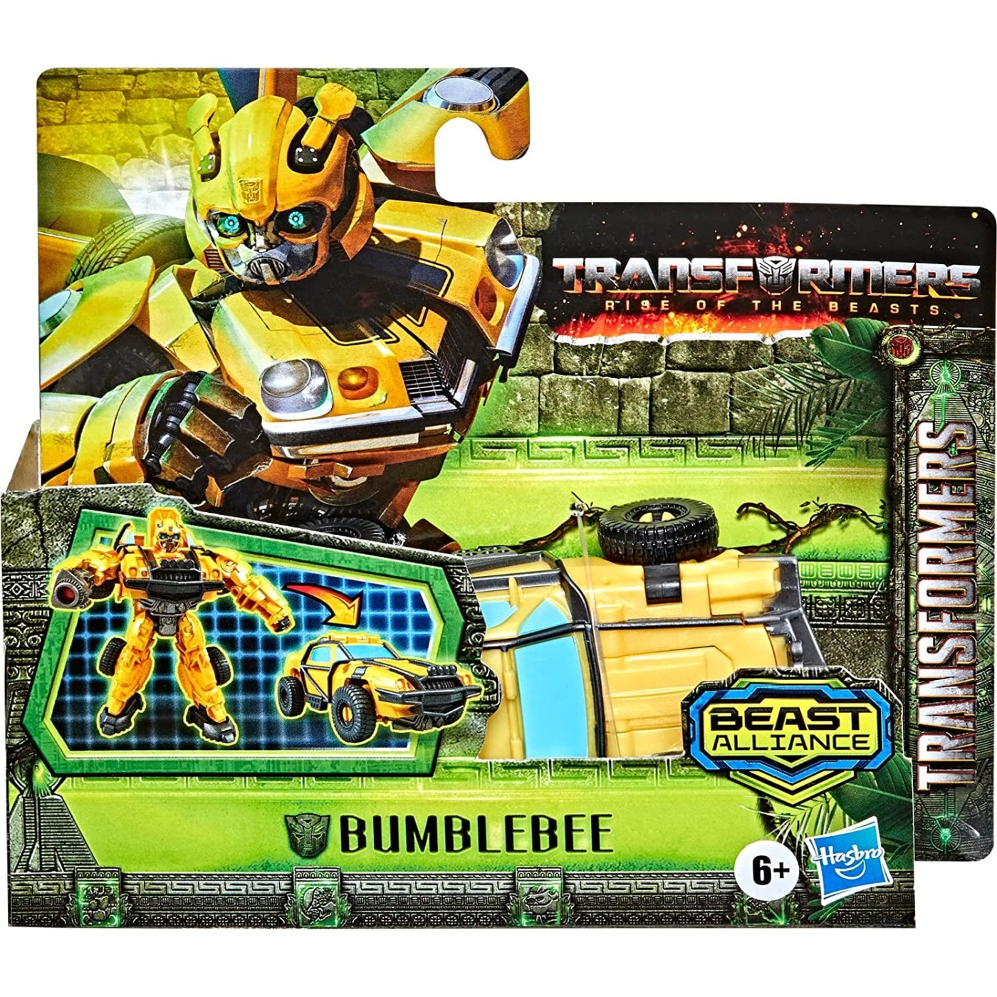 Transformers Rise Of The Beasts Muuntautuva Hahmo 11,5cm Bumblebee
