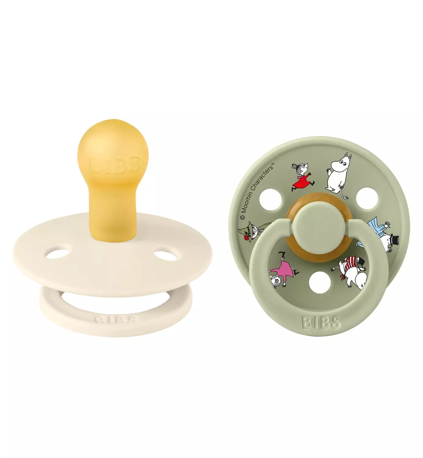 BIBS x Muumi Tutit ja Tuttinauha Lahjapakkaus