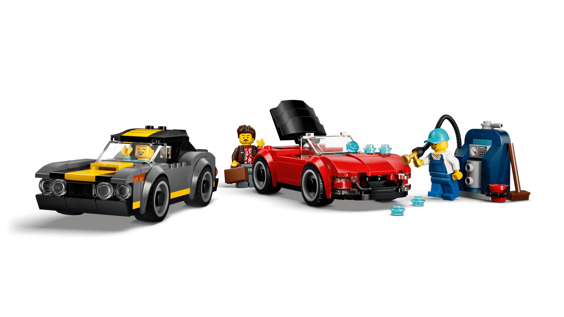 LEGO City 60497 Läpiajettava Autopesula