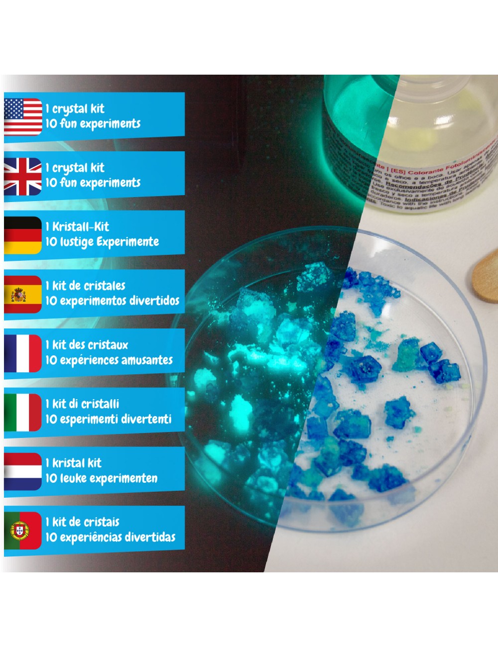 Science4You Kristallilaboratorio Tiedesetti