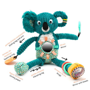 vLes Deglingos Aktiviteettipehmolelu Koala 36cm